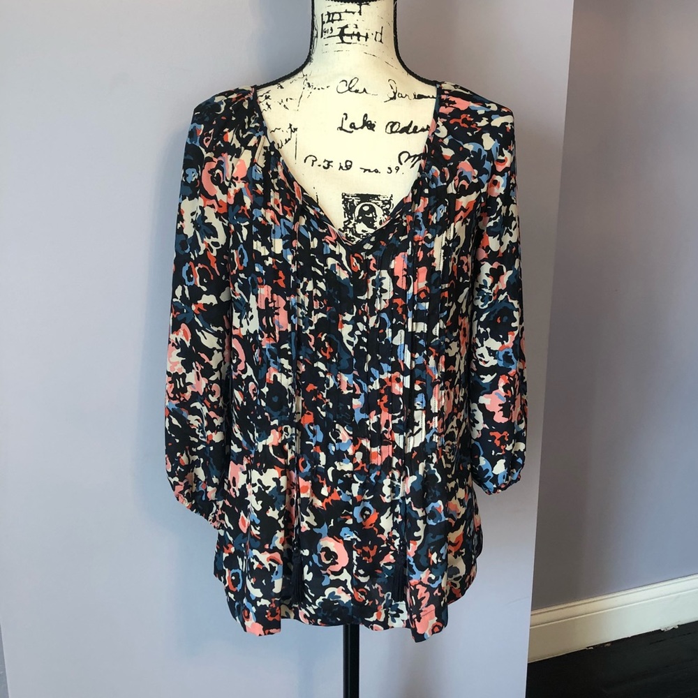 Charter Club Petite Floral Blouse